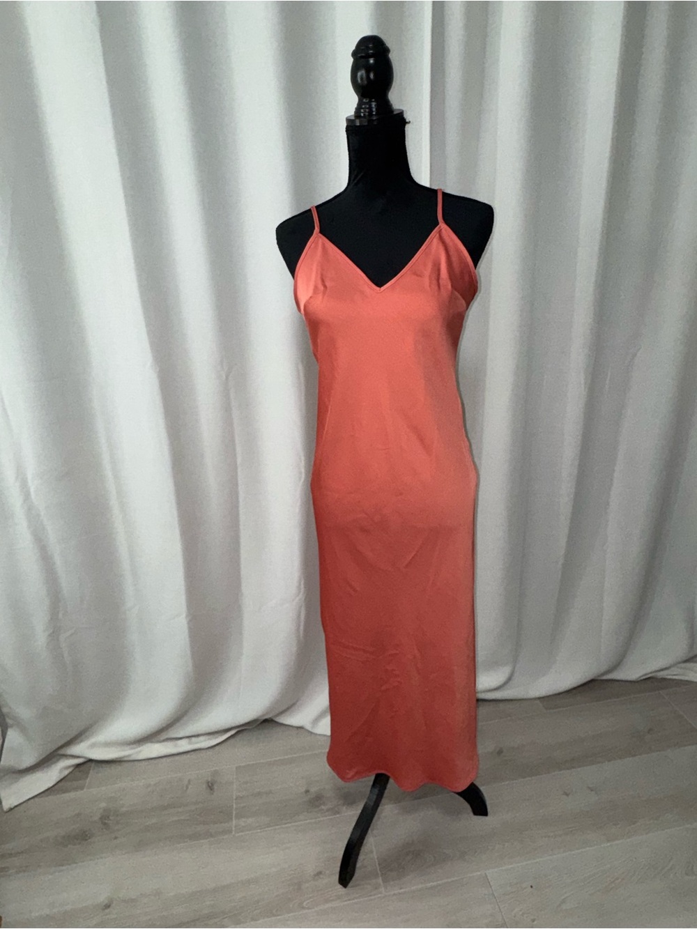 a new day Coral Slip Maxi Dress